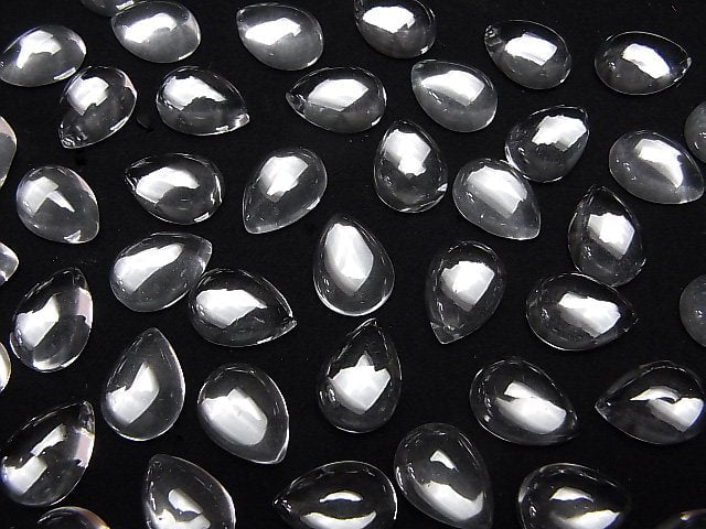 Kristall AAA Tropfenform Cabochon 14x10mm 2Stück $3.79!