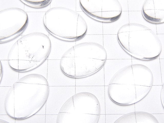 Kristall AAA- Oval Cabochon 18x13mm 2 Stück