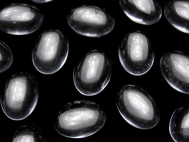 Kristall AAA- Oval Cabochon 18x13mm 2 Stück
