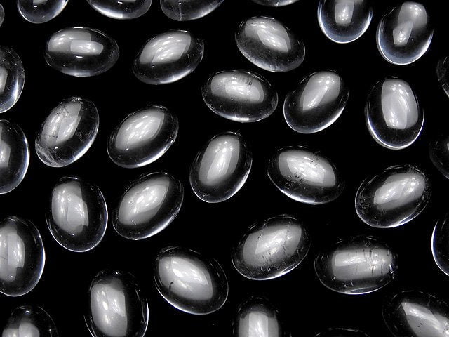 Kristall AAA- Oval Cabochon 18x13mm 2 Stück