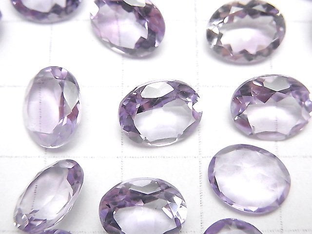 Hochwertiger Pink Amethyst AAA Lose Stein Oval facettiert 11x9mm 5Stk