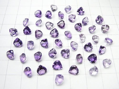 Hochwertiger Amethyst AAA Lose Stein Kastanien-facettiert 6x6mm 5 Stück