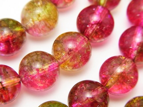 Crystal Quartz, Round Gemstone Beads