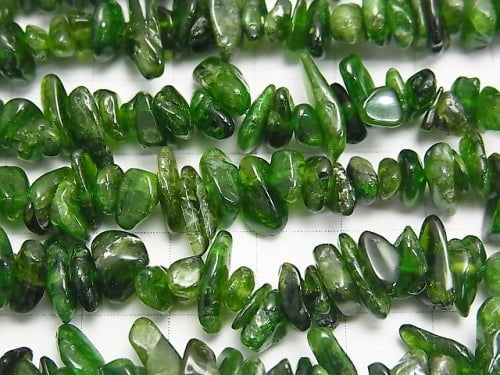 1strand $7.79! Chrome Diopside AA + Chips (Small Nugget) 1strand (aprx.15inch / 38cm)