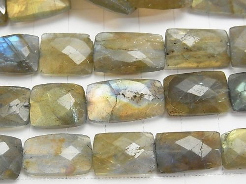1strand $19.99Labradorite AA++ Faceted Rectangle 1strand beads (aprx.7inch/18cm)