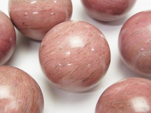 Round, Siliceous Schist Gemstone Beads