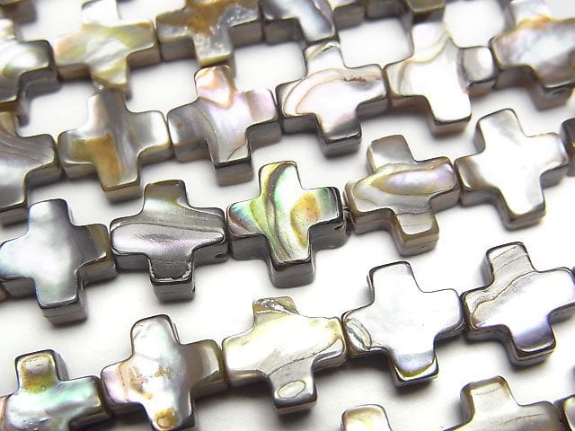 Cross, Mother of Pearl (Shell Beads) Pearl & Shell Beads