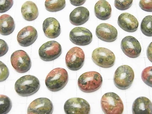 Unakite Oval Cabochon 10x8 mm 2 pcs $1.79!