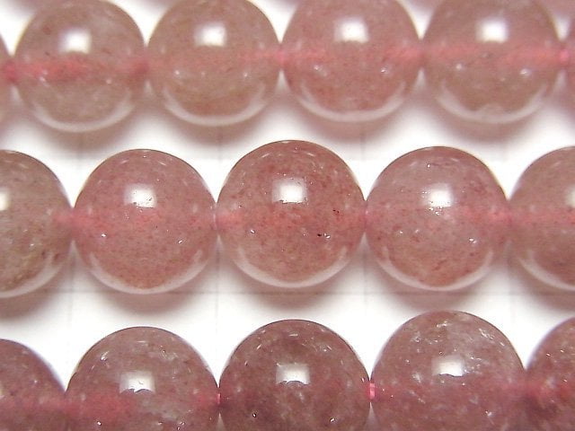 Pink Epidot AA + Round 10mm half or 1strand beads (aprx.15inch / 38cm)