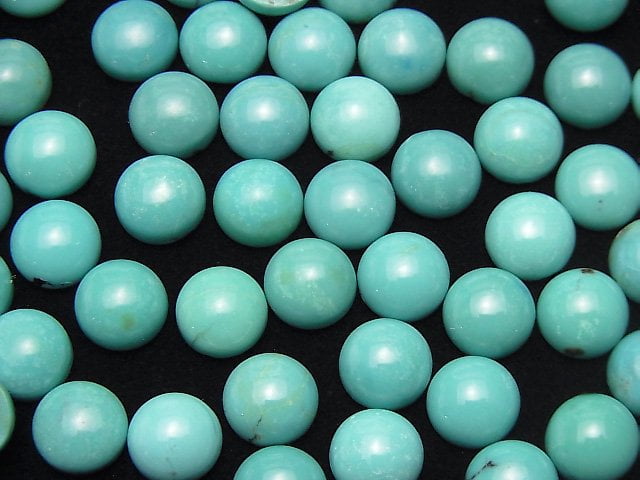 Türkis AAA Runde Cabochon 8x8mm 2Stk