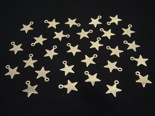 Breloque 14KGF 9x8mm Étoile 3 pièces
