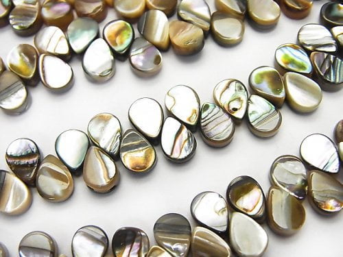 Mother of Pearl (Shell Beads), Pear Shape Pearl & Shell Beads