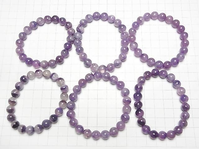 Engel Silica (Charoit mit Silica) AA++ Rund 9mm Armband