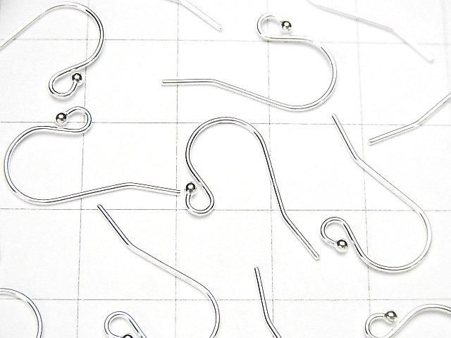 925 純銀耳勾 20x12mm 附圓珠 2 對