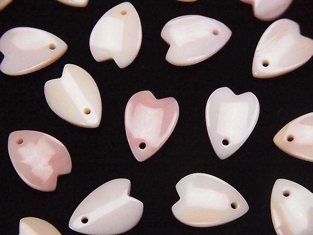Königin Conch Muschel AAA- Blume (Blütenblatt) 12x8mm 4 Stück