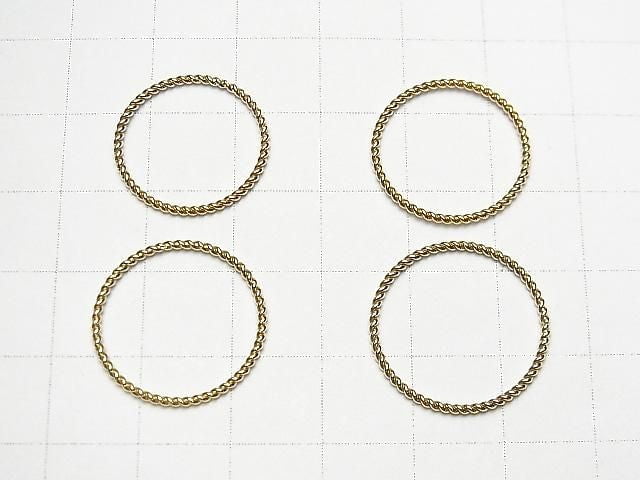 14KGF Twist Ring (1pc)