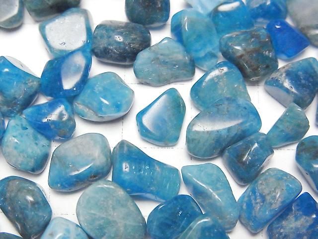 Blue Apatite AA+ Undrilled Chips 100 grams