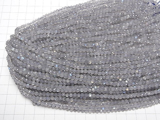 High Quality Labradorite AAA- Faceted Round 4.5mm 1strand beads (aprx.15inch/37cm)