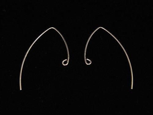 14KGF Earwire 35x20mm 1pair