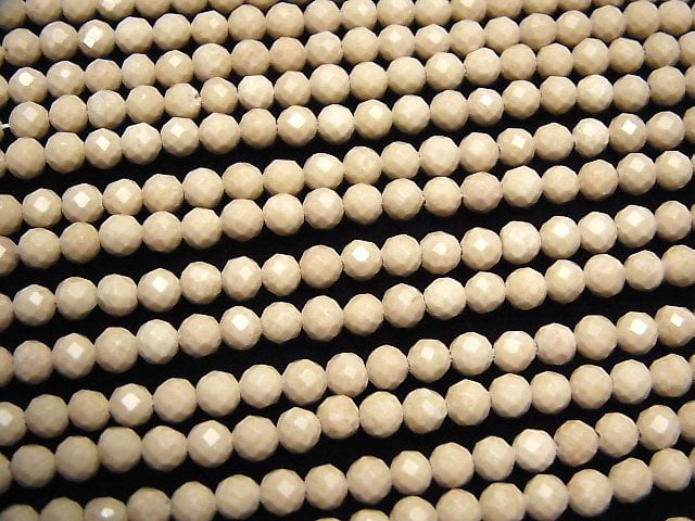 High Quality! 1strand $5.79! Riverstone Faceted Round 4mm 1strand beads (aprx.15inch/38cm)