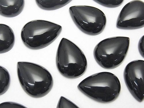 Onyx AAA Birnenform Cabochon 18x13mm 3Stück