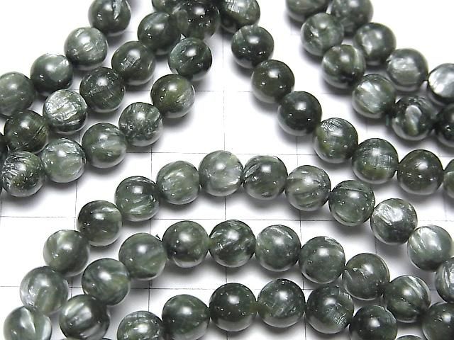 Seraphinit AAA runder 6mm Armband