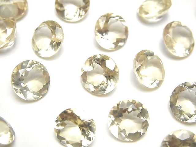 Hochwertiger goldener Labradorit AAA Lose Stein Runde Facettierte 10x10mm 1Stück