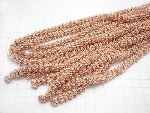 Copper Rondelle 8x8x5mm half or 1strand beads (aprx.7inch/18cm)