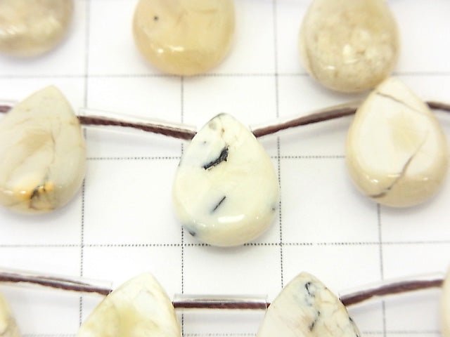 1strand $12.99! African Opal Pear shape (Smooth) 14x10x6mm 1strand beads (aprx.15inch/38cm)