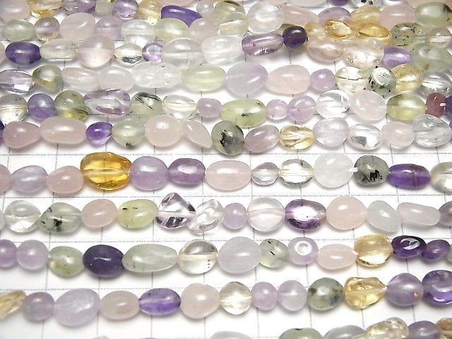 Mixed Stone Nugget 1strand beads (aprx.15inch/38cm)