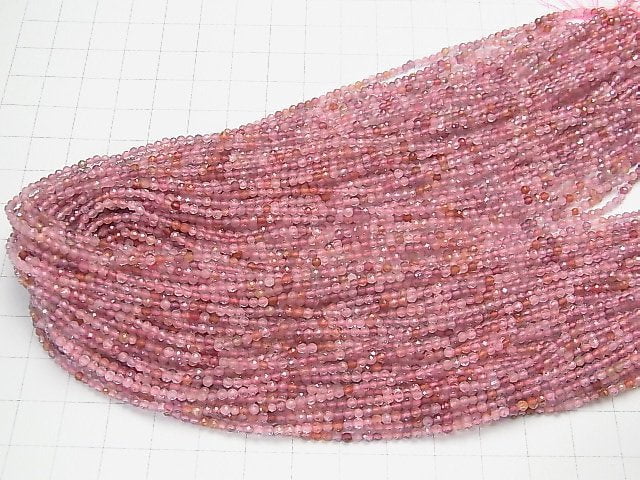 Hochwertiger Multicolor Spinell AAA facettiert rund 2mm 1strang Perlen (ca. 15 Zoll / 38 cm)