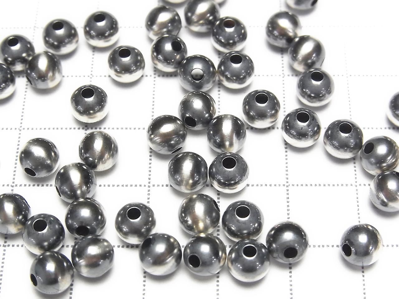 925純銀納瓦荷珍珠圓珠6mm 4顆