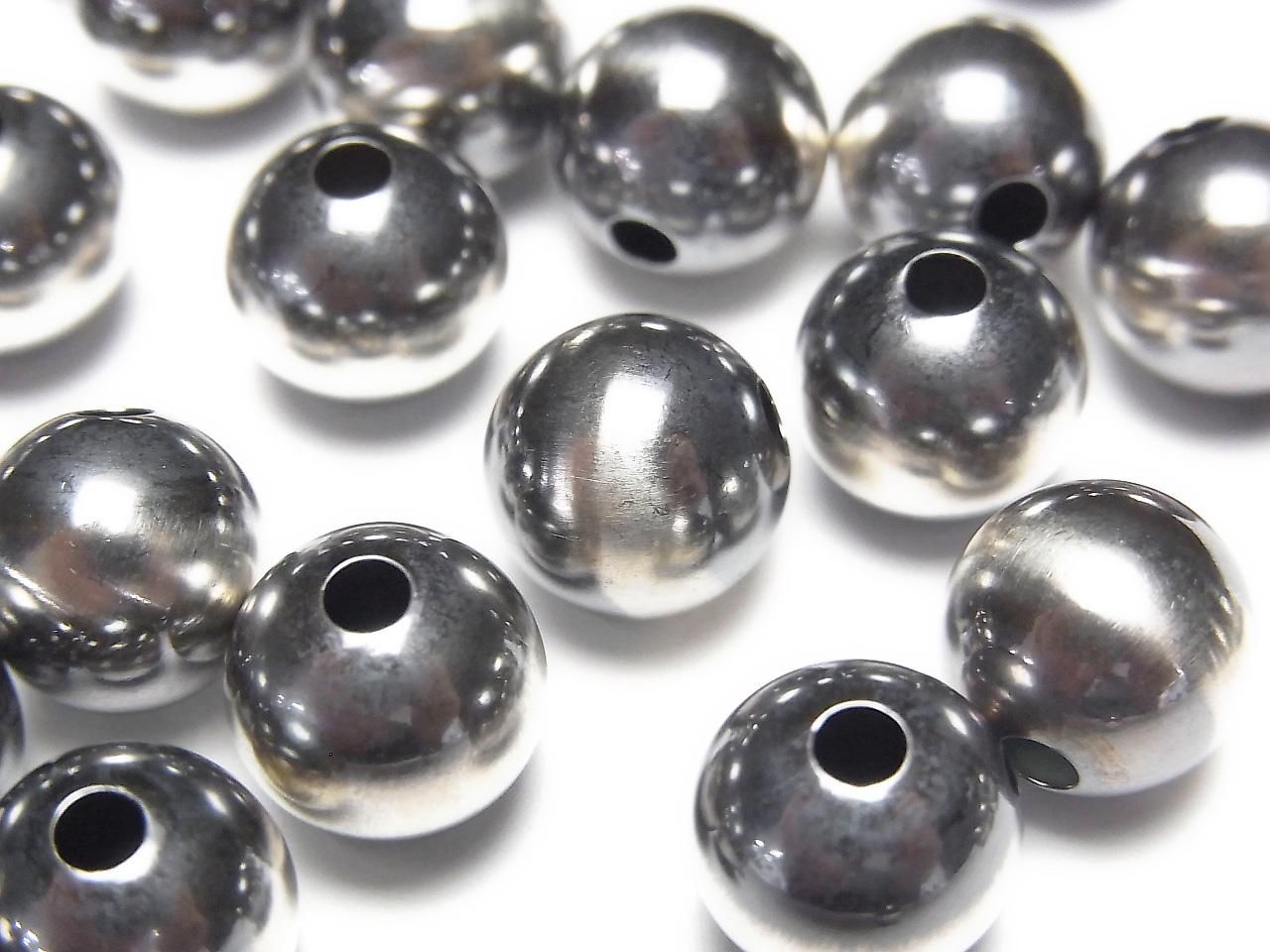 925純銀納瓦霍珍珠圓珠10mm 2顆