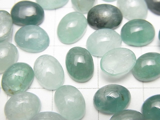 Grandidierit AA++ Oval Cabochon 8x6mm 2 Stück