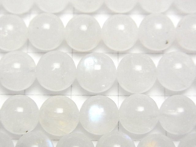 Regenbogen-Mondstein AA+ Rund 8mm halbe oder 1Strang Perlen (ca. 15 Zoll/37 cm)
