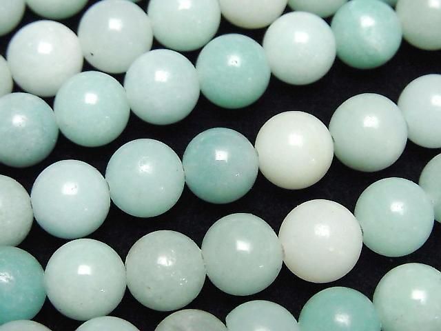 Amazonite AA++ Round 8.5mm 1strand beads (aprx.15inch/36cm)