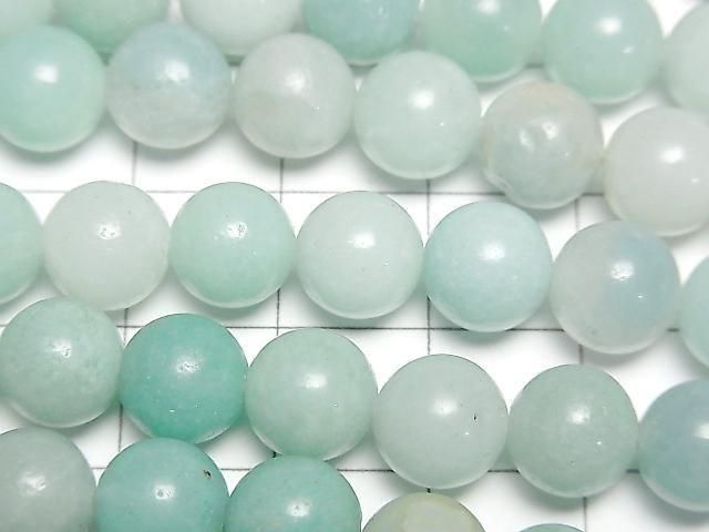 Amazonite AA++ Round 8.5mm 1strand beads (aprx.15inch/36cm)