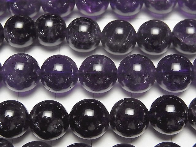 Amethyst AA rund 10mm 1 Strang Perlen (ca. 15 Zoll / 37 cm)