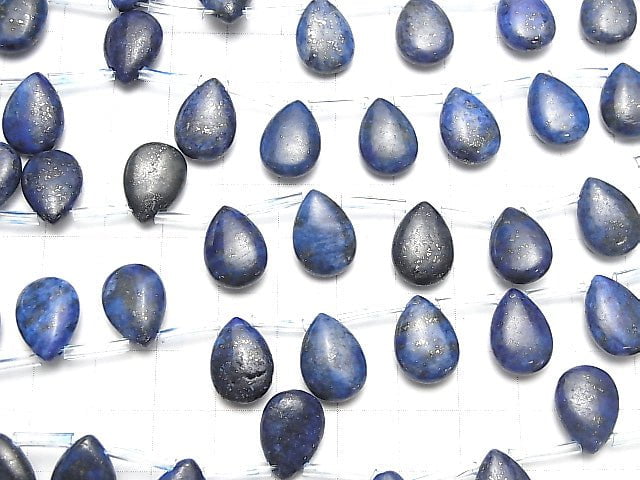 Lapislazuli AA Birnenform (Glatt) 14x10mm 1Strang Perlen (ca. 14 Zoll / 34 cm)