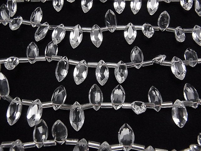 1strang 15,99 $! Hochwertiger Kristall AAA Marquise facettiert 12x6x4mm 1strang Perlen (18 Stück)