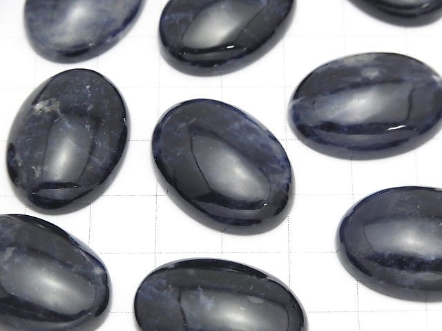 Sodalite AA++ Oval Cabochon 25x18mm 1pc $2.79!