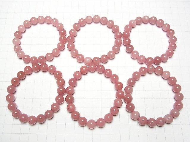 Guava-Quarz AAA Runde 10mm Armband