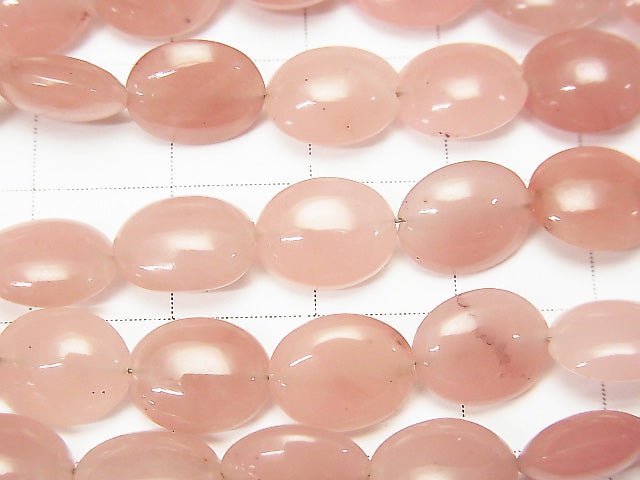 Guava Quarz AAA- Oval 10x8mm halb oder 1Strang Perlen (ca. 7 Zoll / 18 cm)