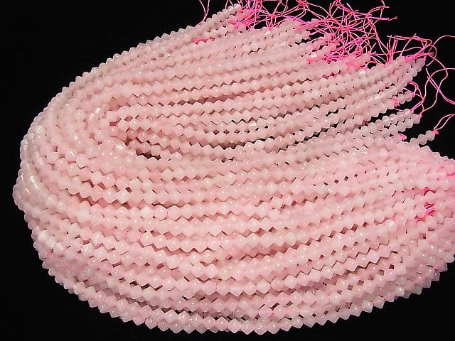 High Quality! 1strand $6.79! Rose Quartz AA++ Faceted Button Rondelle 6x6x5mm 1strand beads (aprx.15inch/38cm)