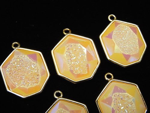 Agate, Druzy Gemstone Beads