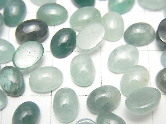 Grandidierit AA++ Ovaler Cabochon 7x5mm 3Stk