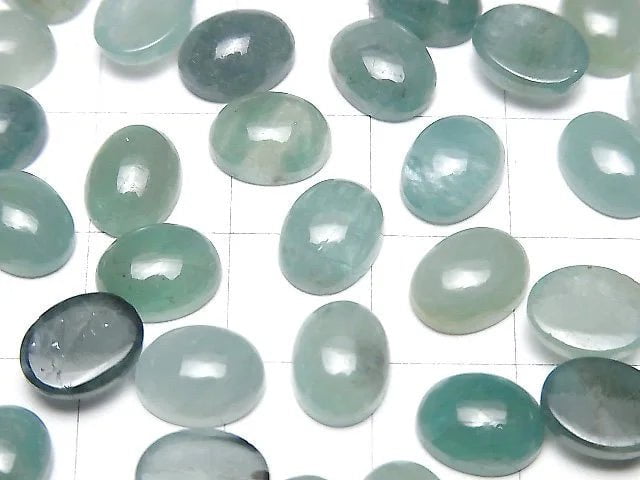 Grandidierit AA++ Oval Cabochon 9x7mm 2 Stück
