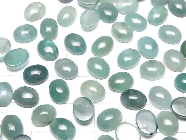 Grandidierit AA++ Oval Cabochon 9x7mm 2 Stück