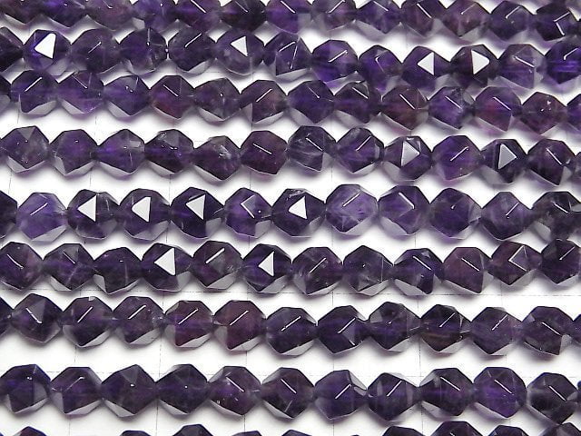 Amethyst AA+ 20 Facettiert Rund 6mm 1strang Perlen (ca. 36,6 cm)