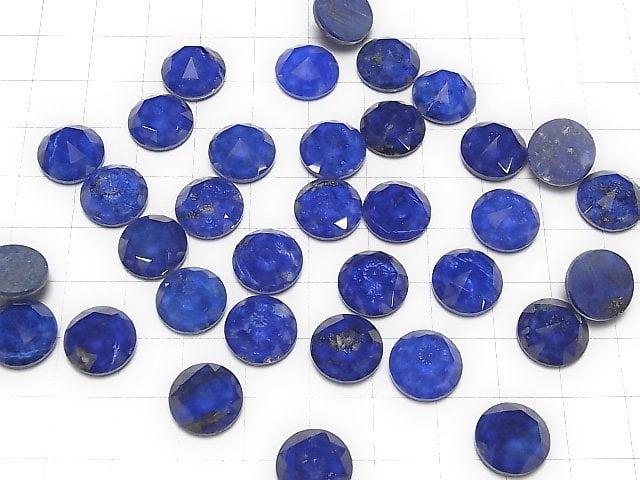 Lapislazuli x Crystal AAA Round Rose Cut 12x12mm 2pcs $9.79!